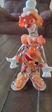 Glass clown figurine for sale  Exeter