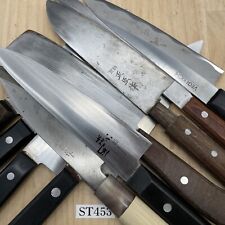 Usado, Juego de cuchillos muy dañados Lote de cuchillos de cocina de chef japonés de Japón ST453 segunda mano  Embacar hacia Argentina