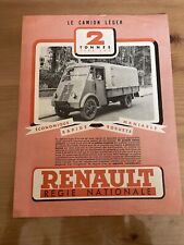 Ancienne publicite renault d'occasion  Lorrez-le-Bocage-Préaux