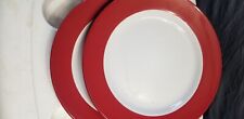 large white plates 2 pieces for sale  Simpsonville