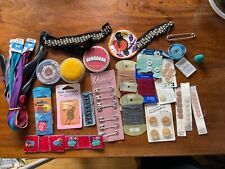 Used, Job Lot Vintage Sewing Items, Zips, Pin Cases, Buttons etc for sale  Shipping to South Africa