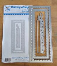 Whimsy stamps slimline for sale  BRIDGWATER