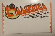 Cartolina pubblicitaria americ usato  Rimini