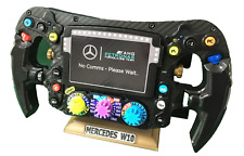 Réplica Lewis Hamilton TAMAÑO COMPLETO W10 VOLANTE_F1_Mercedes. segunda mano  Embacar hacia Argentina