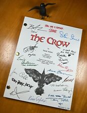 Roteiro assinado por The Crow - Reimpressões de autógrafo - Brandon Lee - Crow 1994 comprar usado  Enviando para Brazil