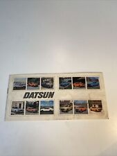 Datsun range brochure for sale  NEWCASTLE UPON TYNE