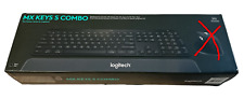 Logitech MX Keys S Combo Teclado Inalámbrico Bluetooth - Negro (Sin Mouse) segunda mano  Embacar hacia Argentina