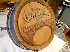 Olympia Beer Export Typo Decorative Bar Barrel Top 18" 1981 Visual Marketing Inc for sale  Shipping to South Africa