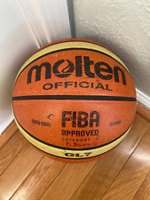 Baloncesto Talla Oficial GL7 Cuero PU Juego al aire libre Partido Fundido FIBA, usado segunda mano  Embacar hacia Argentina