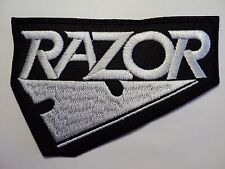 Razor embroidered patch for sale  Shipping to Ireland