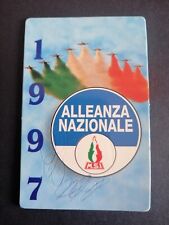 Alleanza nazionale m.s.i. usato  Italia