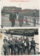W480 Fotos Stralsund Hafen Brücke Offiziere Marine Reichswehr Kapitän Königsberg gebraucht kaufen  Wolfen