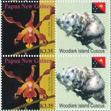 PAPUA PNG 2007 Spersonalizowany arkusz storczyków Woodlark Island Cuscuscus K3.35 MNH (Pap212 na sprzedaż  PL