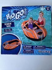 Barco inflável de jangada Bestway H2O GO! Kondor 1000Ages 6+ 61 pol. x 38 pol., usado comprar usado  Enviando para Brazil