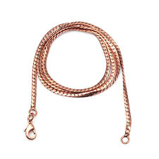 Collar de cadena de cobre cadena serpiente de cobre puro todos los tamaños disponibles segunda mano  Embacar hacia Argentina