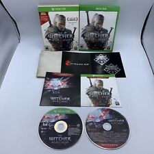 The Witcher 3: Wild Hunt (Xbox One) mapa na caixa inserções trilha sonora adesivos manuais comprar usado  Enviando para Brazil