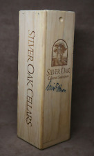 Silver Oak Napa Valley Cabernet Sauvignon EMPTY Wine Box Signed By David Duncan for sale  Shipping to South Africa