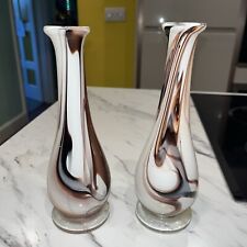 Pair art glass for sale  DOVER