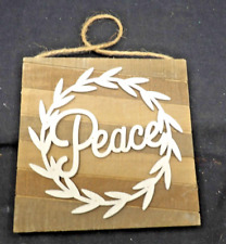 Wood peace christmas for sale  Lugoff