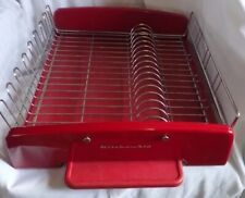 Usado, RARO rack de secagem de louça KitchenAid vermelho (sem suporte para utensílios) comprar usado  Enviando para Brazil