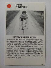 Eddy merckx card d'occasion  Davézieux