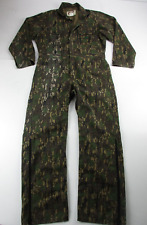 Mens Medium Gun Flint by Berco Trebark camo coveralls suit vintage USA for sale  Shipping to South Africa
