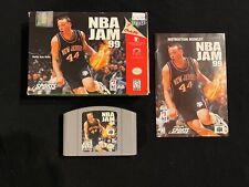 NBA Jam 99 (Nintendo 64, 1998) Caja Manual Completa CIB N64 segunda mano  Embacar hacia Argentina