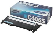 Samsung CLT-C406S Toner cyan, OVP geöffnet, TONER UNBENUTZT comprar usado  Enviando para Brazil