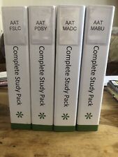 aat accounting books for sale  HASTINGS