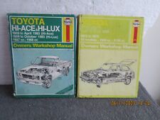 Haynes manuals toyota for sale  POOLE