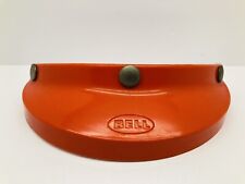 Vintage 1970s Bell 520 Orange Motorcycle Helmet Visor for sale  Shipping to South Africa