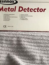 Zennox metal detector for sale  WOODFORD GREEN