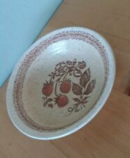 Vintage homespun bowl for sale  THETFORD