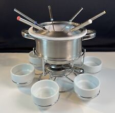 Stainless steel fondue for sale  Sweet Grass