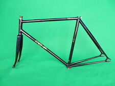 Makino NJS Keirin Frame Set Track Bike Fixed Gear Columbus Max Fork Fixie 52cm, used for sale  Shipping to United States