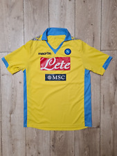 NAPOLI 2011 2012 THIRD FOOTBALL SHIRT SOCCER JERSEY szL MACRON, used for sale  Shipping to South Africa