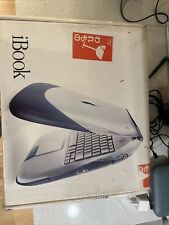 Graphite Apple iBook G3 Clamshell With Box And Original Accessories! Works! for sale  Shipping to South Africa