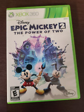 Disney Epic Mickey 2: The Power of Two (Xbox 360, 2012) Testado com Estojo comprar usado  Enviando para Brazil