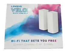 Sistema de malla WiFi para toda la casa Linksys VELOP WHW0302-CA 400 Mbps 2 puertos - Paquete de 2 segunda mano  Embacar hacia Argentina