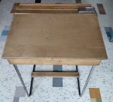 vintage metal school desk for sale  OXFORD