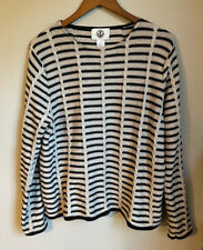 Natural Instincts Pullover Boxy Sweater Size Large Cable Cotton for sale  Shipping to South Africa