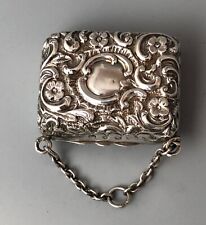 Victorian silver purse for sale  STROUD