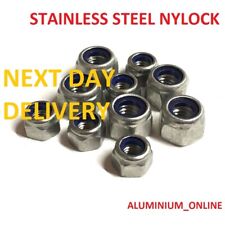 Stainless steel nyloc for sale  SMETHWICK