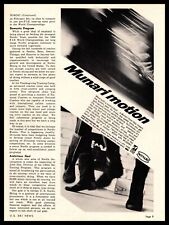 Botas de esquí Munari 1965 distribuidores de P&M Westbury Long Island anuncio impreso, usado segunda mano  Embacar hacia Argentina