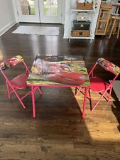 Disney “Cars” Childrens Folding Table & Chairs for sale  Shipping to South Africa