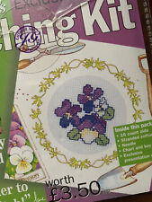 Pansy viola card for sale  UK
