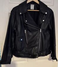 Real leather biker for sale  STOCKTON-ON-TEES