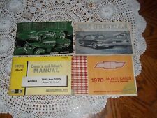 Chevrolet manuals 1968 for sale  Mercersburg