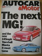 Autocar motor magazine for sale  BRISTOL