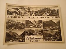 Cartolina valle gesso usato  Italia
